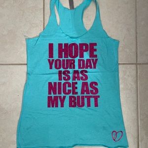 Cute workout tank top